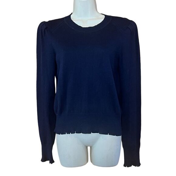 Isabel Etoile Marant Cotton & Wool Navy Sweater NWT Size 38/6 - Picture 2 of 6